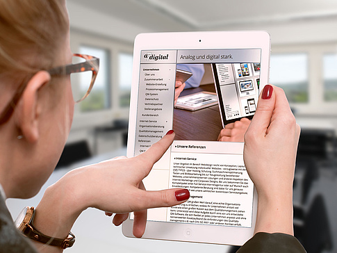 Neben Qualitätsmanagement- und Organisationsberatung bieten wir auch Internet-Service - erfahren Sie mehr über uns auf a7digital.de